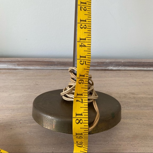 Vintage Walter Von Nessen Studio Bronze Table Lamp 1940’s - Picture 11 of 13